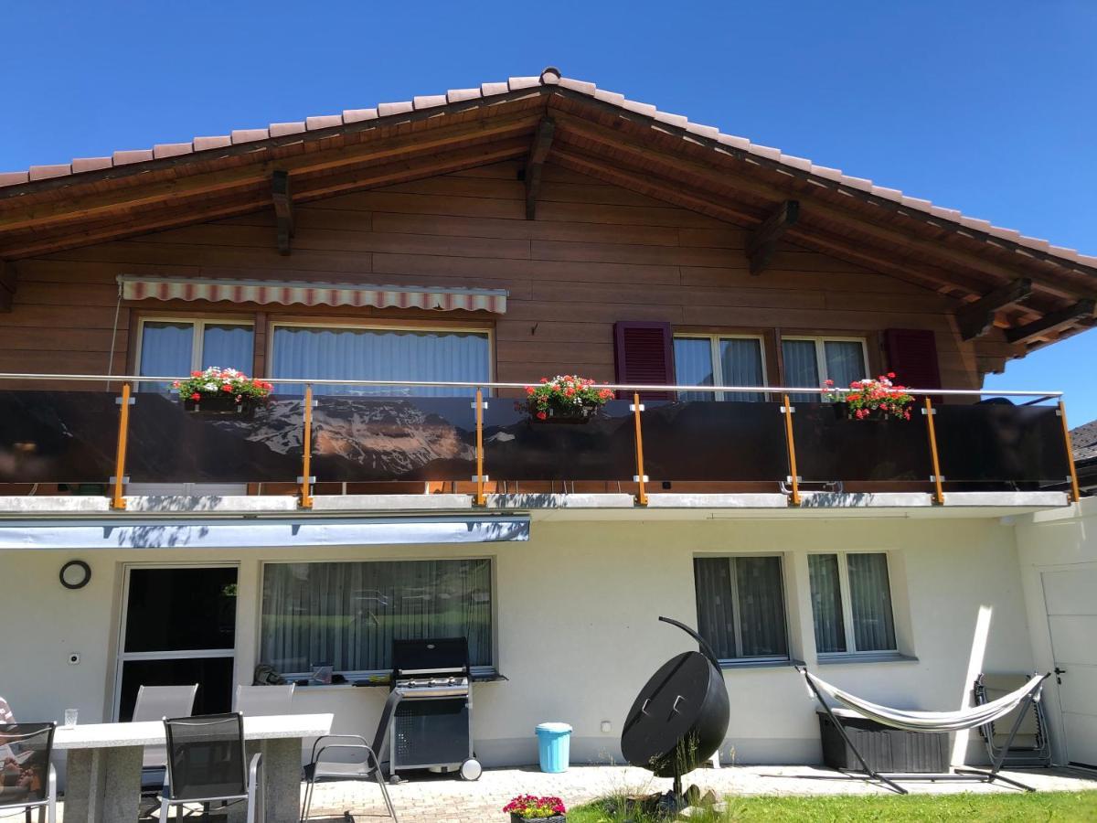 Chalet Aloa Apartamento Adelboden Exterior foto